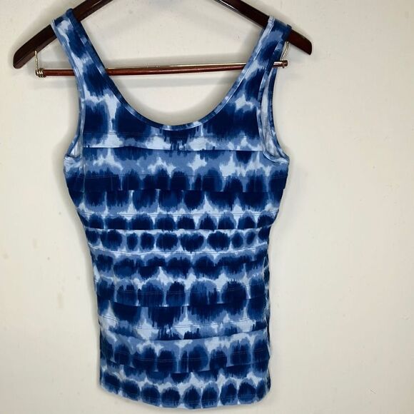 NWT WET SEAL L Tie Dye Tiered Top - Picture 1 of 10